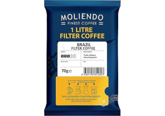 Molando Brazil Grind Filter Coffee 70 Gr