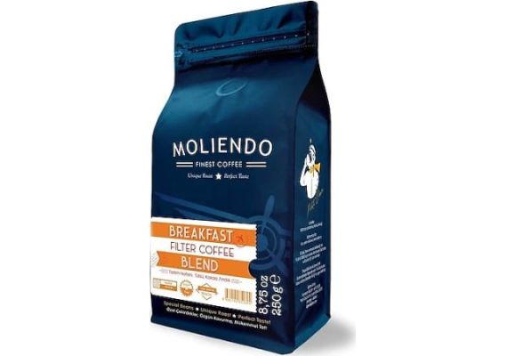 Molando Breakfast Blend Grense Filter Coffee 250 Gr