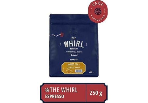 Whirl Espresso загорелый 429 ° F Ceş Coffee 250 Gr