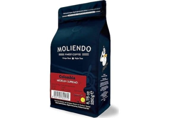 Molando Colombia Medellin Supremo Core Coffee 250 Gr