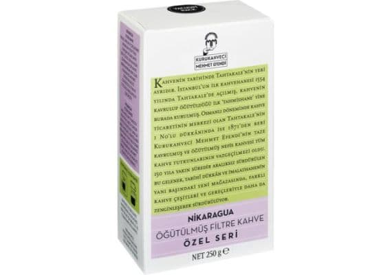 Kurukahveci Mehmet Efendi Nicaragua 250 Gr Фильтр кофе