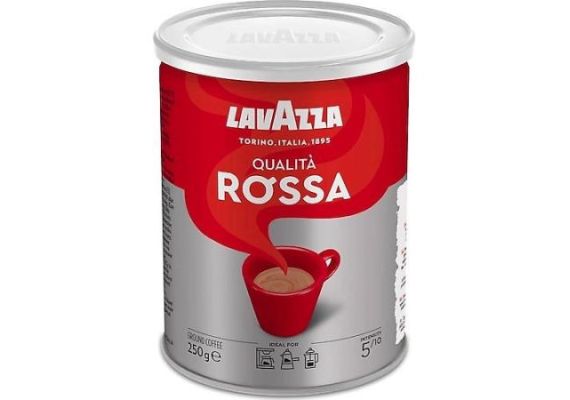 Lavazza Qualita Rossa Tin Filter Coffee 250 Gr