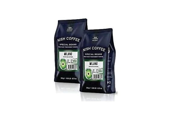 Nish Espresso Milano Coffee 2 x 250 г кофе для семян