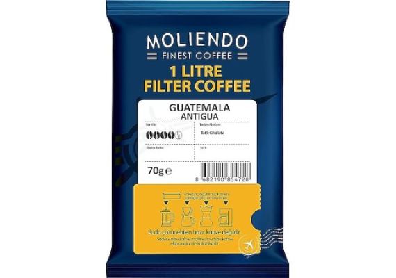 Molando Guatemala Antigua Grind Filter Coffee 70 Gr