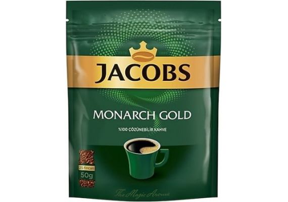 Jacobs Monarch Gold Eco упаковывает 50 гр кофе