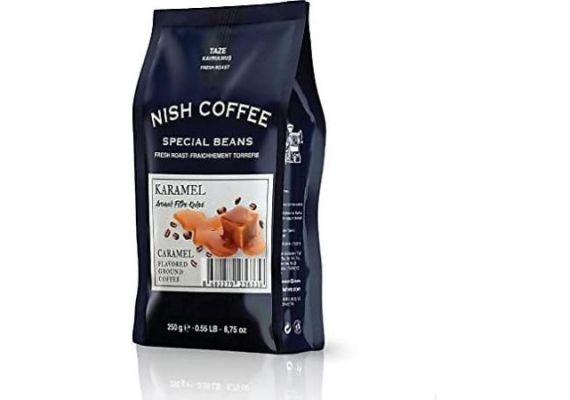 Nish Caramel Filter Coffee 250 Gr коричневый