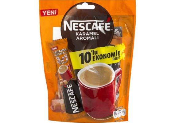 Nescafe 3 - 1 из 1 карамели, ароматизированная 17,7 г 10 10