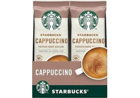 Starbucks Cappuccino Premium 14 гр 10 -готовая кофейная смесь