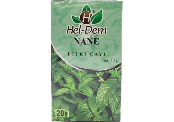 Hel-Dem Natural Mint 2 Gr 20S Фильтрованные пакеты травяной чай