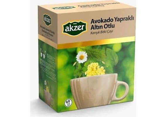 Akzer Avocadolu Golden Herb 60 -х годов травяной чай