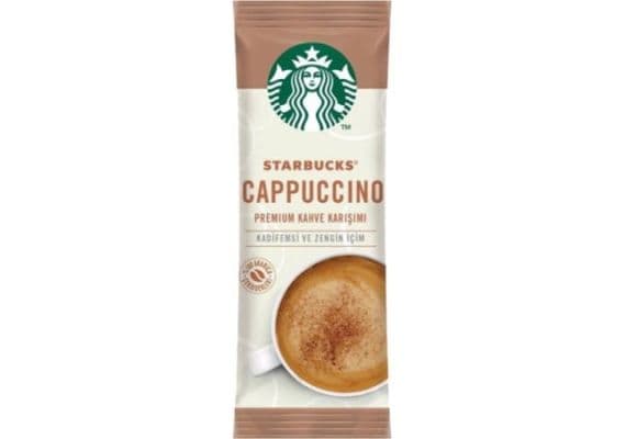 Starbucks Cappuccino Premium 14 г готовый кофе смесь