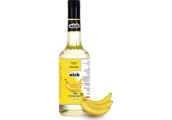 Nish Banana Allasted 700 мл сиропа