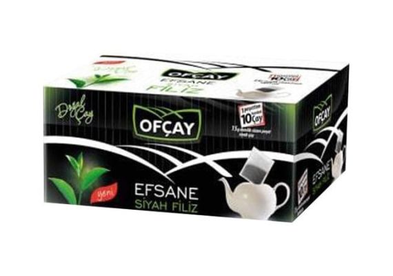 Ofçay Legendary Black Filiz 15 gr 30 Piece Teapot Poster Tea