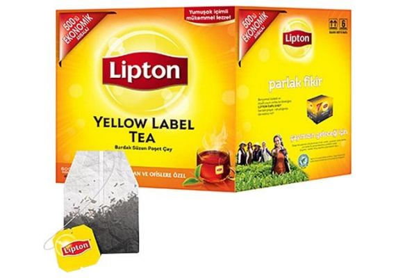 Lipton Yellow Label 2 Gr 500 стакана чашки чая плаката