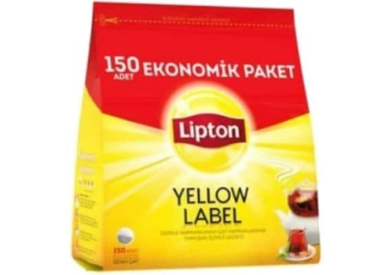 Желтая лейбл Lipton 3,2 г 150 чайный чай чай