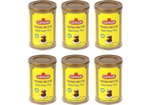 Çaykur bourcuk граф серый чай 200 gr 6 tin tin