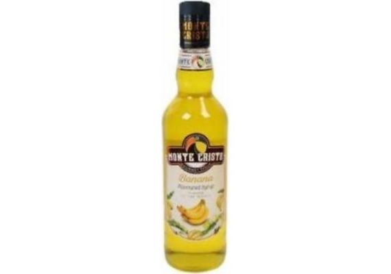 Monte Cristo Banana Sypured Syrop 70 Cl