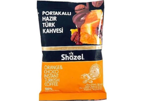 Shazel Special Orange Ready Turkish Coffee 100 Gr