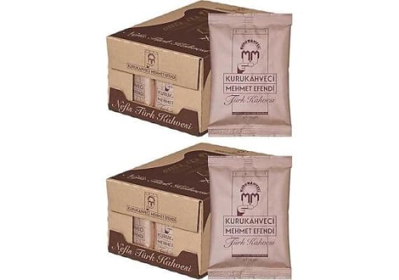 Mehmet Efendi Kurukahveci Turkish Coffee 100gr (50 Set) (2 Kolix25)