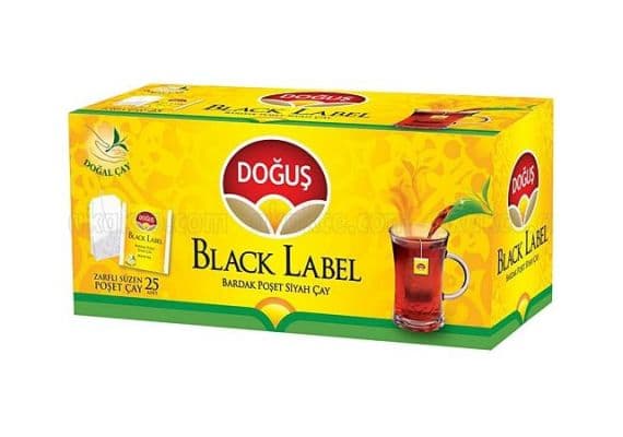 Doğuş Black Label 2 gr 25 стакана чай чай