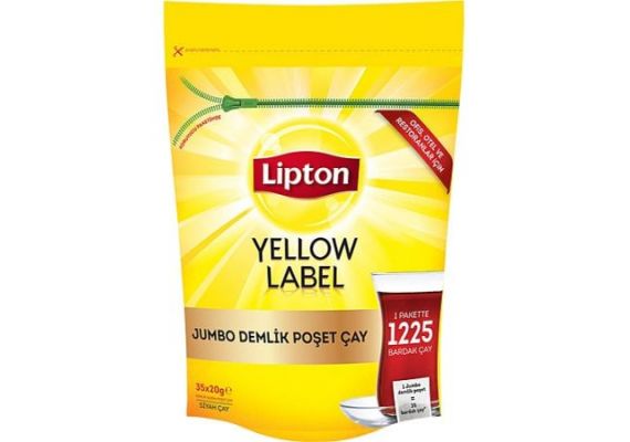 Lipton Yellow Label Jumbo 20 г 35 чайник чай