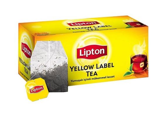 Lipton Yellow Label 2 Gr 25 чашек чая с сумкой