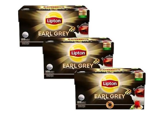 Lipton Earl Grey 3,2 гр 100 частей бергамот с бергамотом чай чай