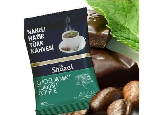 Shazel Special Mint Ready Turkish Coffee с 100 г. 6