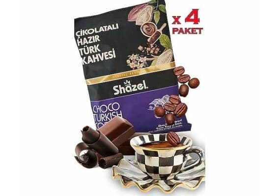 Shazel Special Chocolate Ready Turkish Coffee 100 Gr 4