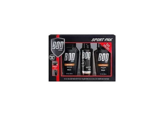 Набор Bodman Bodman Black Sport Pak для мужчин Gift