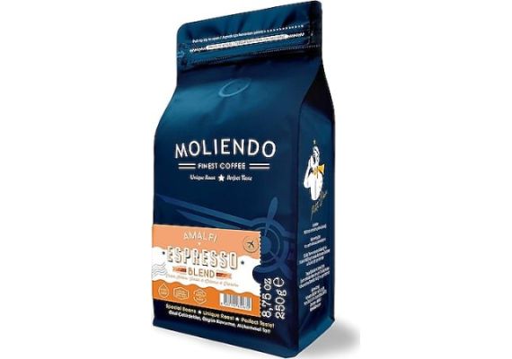 Molyendo Amalfi Espresso Blend Core Coffee 250 Gr