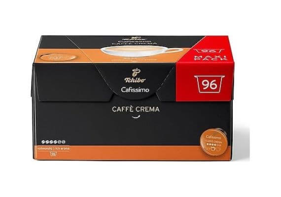 Tchibo Cafissimo Caffe Crema Capema Capsule Coffee 96