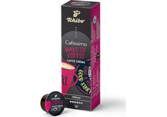 Tchibo Cafissimo Caffe Crema Crema xl Wake Up Capsule Coffe 10