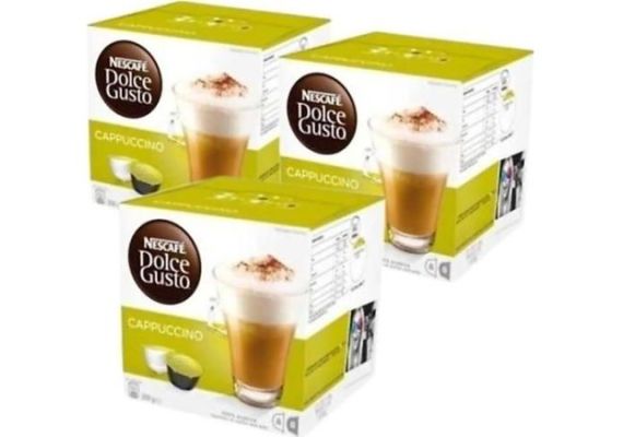 Nescafe Dolce Gusto Coffee Cappuccino 16 штук капсулы кофе