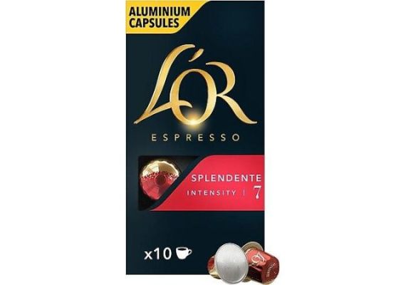 L'Or - Spendente - намерения 7 - Nespresso Compatible 10 алюминиевых капсул кофе