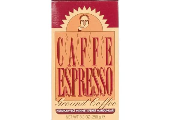 Kurukahveci Mehmet Efendi Crade Espresso Coffee 250 Gr