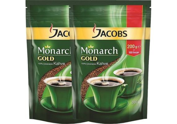 Jacobs Monarch Gold Coffee Eco упаковка 200 г.