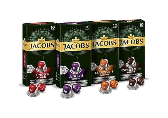 Jacobs Capsule Coffee Package 4 40 Капсулы