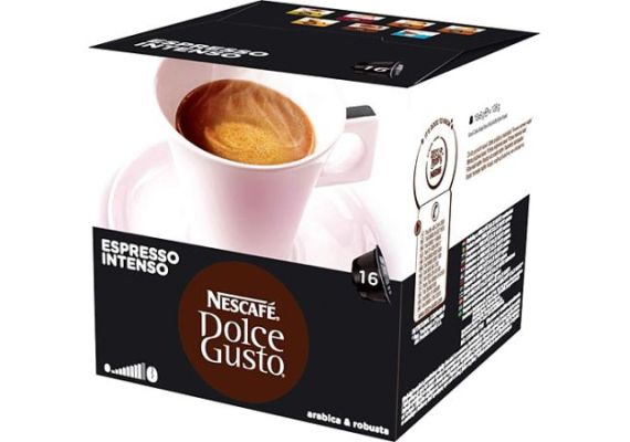 Nescafe dolce gusto espresso intenso 16 кусочков капсульный кофе