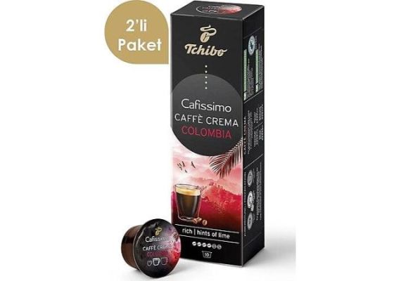 Tchibo Cafissimo Caffe Crema colombia 2x10 кусоч