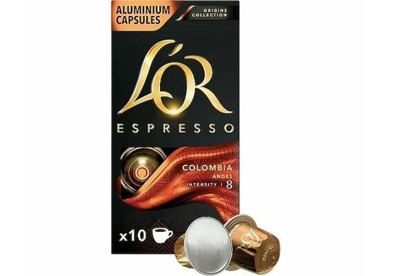 L'Or Espresso Origin Colombia 8 капсульный кофе 10 шт.