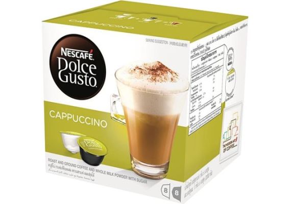 Nescafe Dolce Gusto Cappuccino 16 штук капсулы кофе