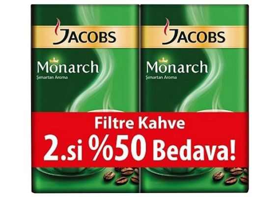 Jacobs Monarch Filter Coffee 2x500 gr