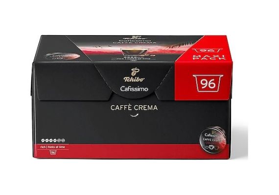 Tchibo Cafissimo Caffe Crema Colombia Capsule Coffee 96