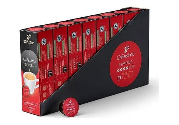 Tchibo Cafissimo Espresso Elegant Aroma Capsule Coffee 80