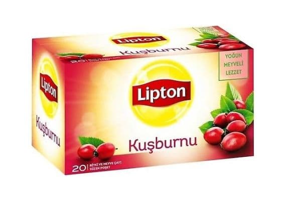 Lipton Rosehip 20 штук из 4 -пактного фруктового чая