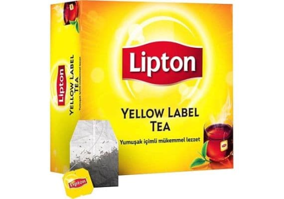 Lipton Yellow Label 2 Gr 100 шт. 6 чашек мешков чая