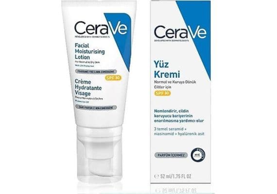 Cerave 30 Factor увлажняющий крем для лица 52 мл