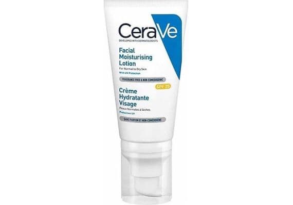 Cerave Увлажняющий крем для лица Spf 25 для нормальной и сухой кожи 52 мл