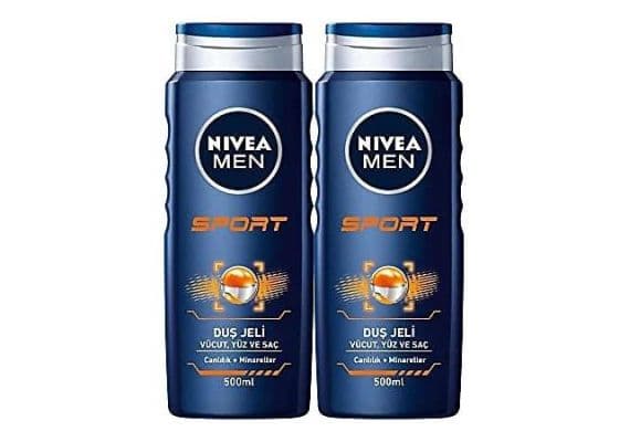 Nivea Men Sport 500 мл 2 шт Гель для душа